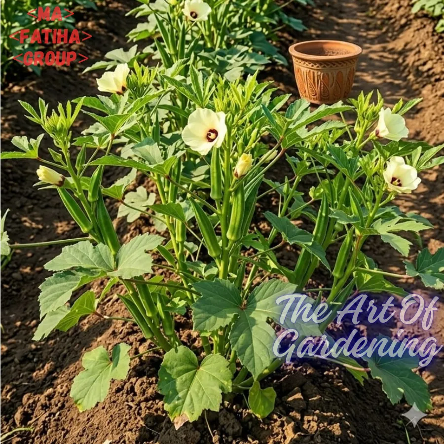 জাপানিজ খাটো ও ঝোপালো জাতের ঢেঁড়স বীজ এর মিনি প্যাকেট ( ছোট বাগানীদের জন্য ) - Image 2