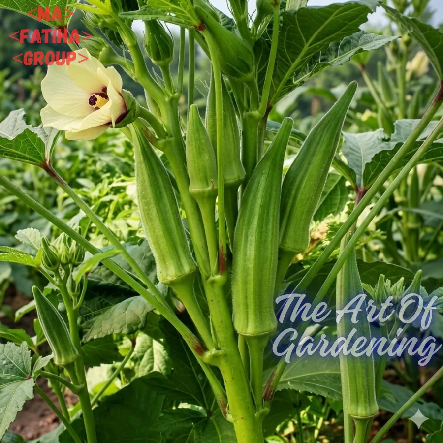 ইন্ডিয়ান উচ্চফলনশীল F1 হাইব্রিড জাতের ঢেঁড়স বীজ এর ইন্টেক প্যাকেট - Image 3